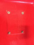 Rear Lid Red Honda 90-91 TRX 200 ATV # 80211-HF1-6700