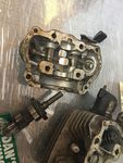 Head Honda 86 TRX 200 ATV # 12000-427-010