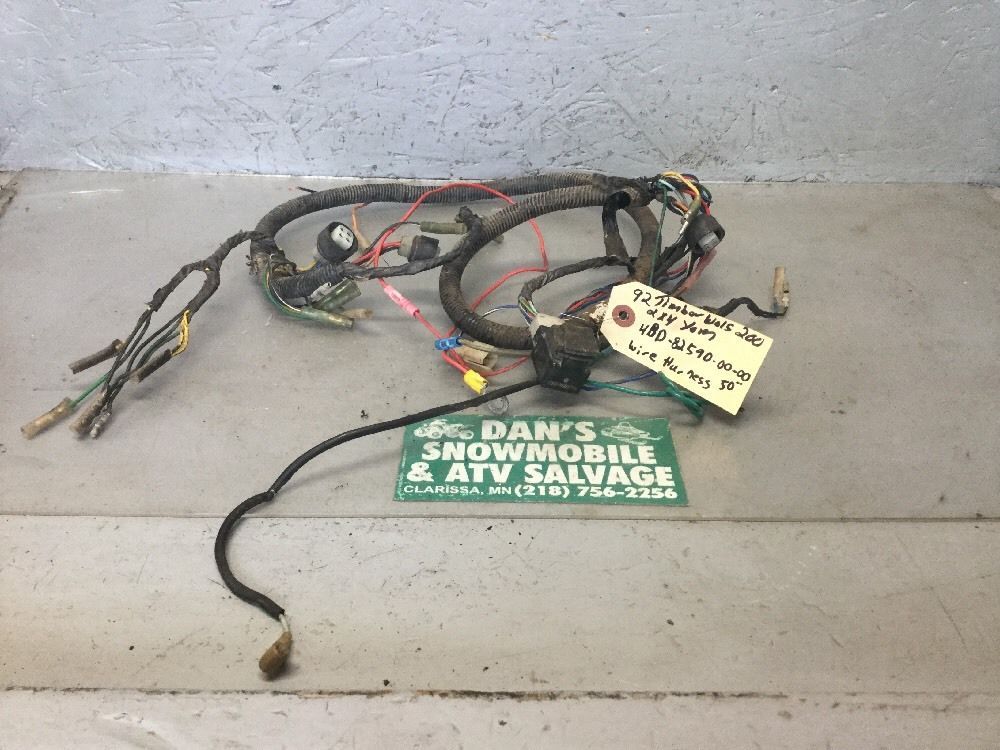 Wire Harness # 4BD-82590-00-00 Yamaha 1992 Timber Wolf 250 ATV 2x4