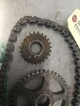 Chain & Sprocket Ski-doo 2000 Formula 500 Snowmobile # 504148600, 50078400