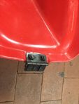 Rear Lid Red Honda 90-91 TRX 200 ATV # 80211-HF1-6700