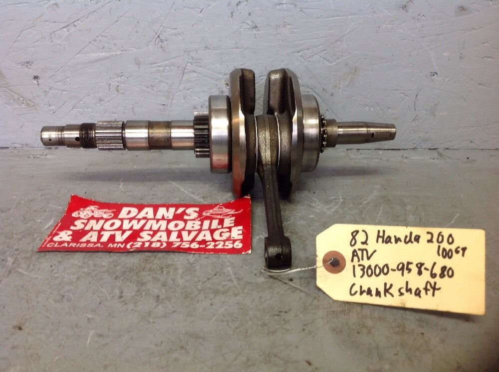 Crankshaft Honda 82 200 ATV # 13000-958-680