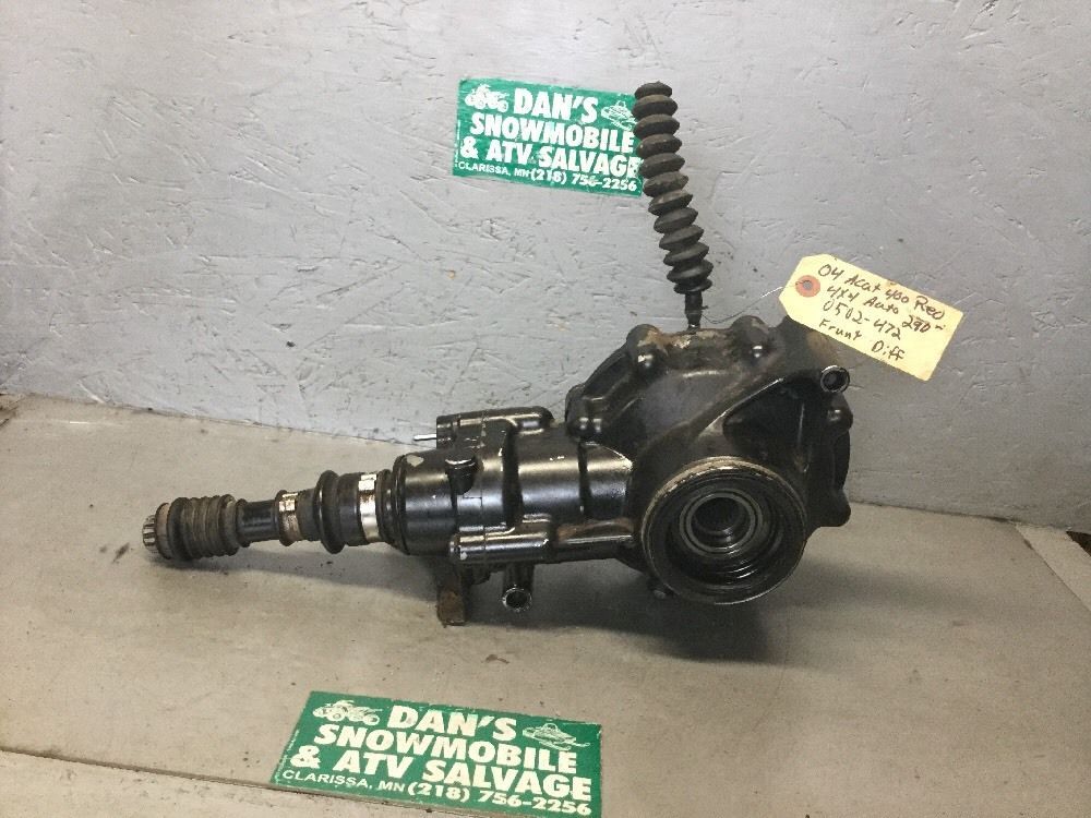 Differential Front Arctic Cat 2004 Red 400 Auto 4x4 ATV # 0502&ndash;472