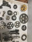 Gears & Chain Engine Yamaha 84 YTM 200 E ATV # 15A-11454-00-00, 21V-18120-00-00