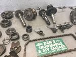 Gears & Chain Honda 87 TRX 350 D 4x4 ATV # 13420-HA5-000, 24610-HA7-670, 24300-HA0-003