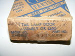 1942 CHEVROLET PASSENGER PARK LAMP LIGHT LENS LH NOS NEW 5933885