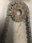 Chain & Sprockets Ski-doo 2001 MXZ 600 Snowmobile # 504151859, 504139700