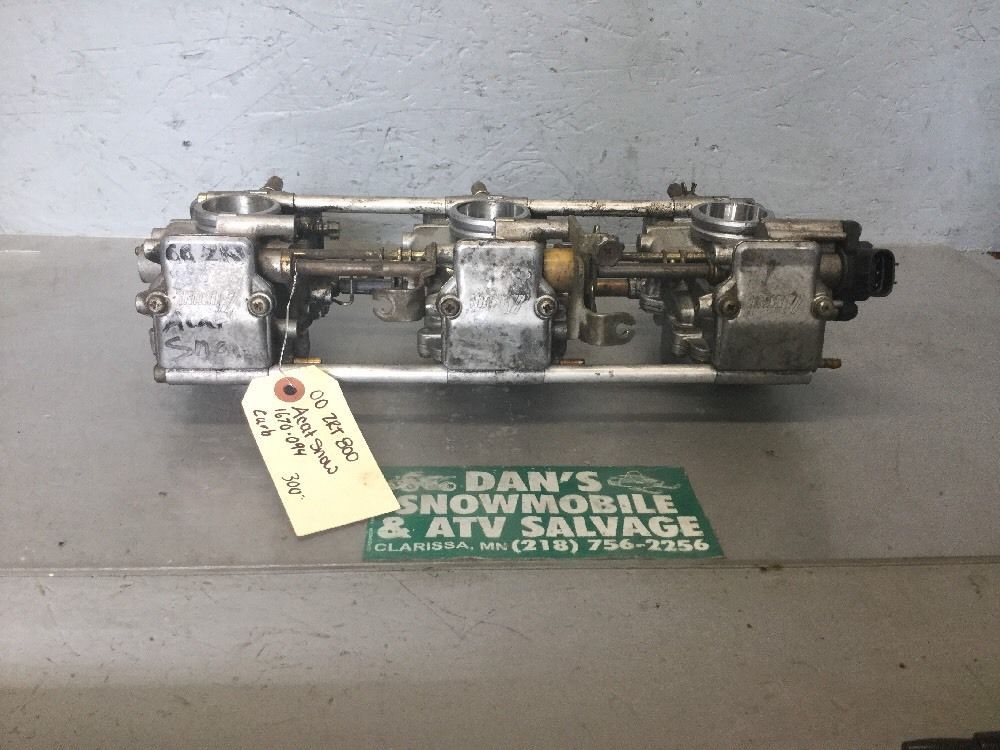 Carburetor Assembly # 1670-094 Arctic Cat 2000 ZRT 800 Snowmobile