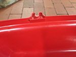 Rear Lid Red Honda 90-91 TRX 200 ATV # 80211-HF1-6700