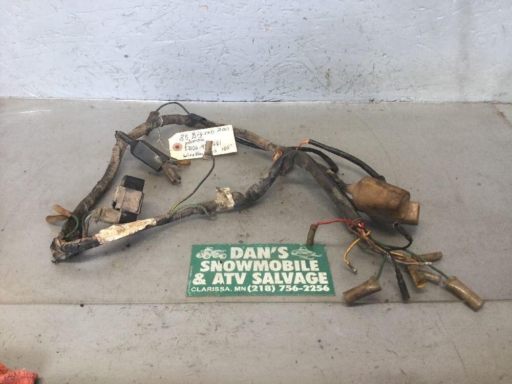 Wire Harness Honda 83 Big Red 200 ATV # 32100–958–681