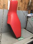 Seat Reupholstered # 2632490 Red And Black Polaris 2003 Predator 500 ATV