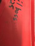 Side Panel Left Gas Tank Cover Red Polaris 99 Trail Boss 325 ATV # 5433578