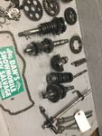 Gears & Chain Engine Yamaha 84 YTM 200 E ATV # 15A-11454-00-00, 21V-18120-00-00