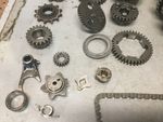 Gears & Chain Engine # 13239-0039, 13129-1806 Kawasaki 1989 Mojave 250 ATV