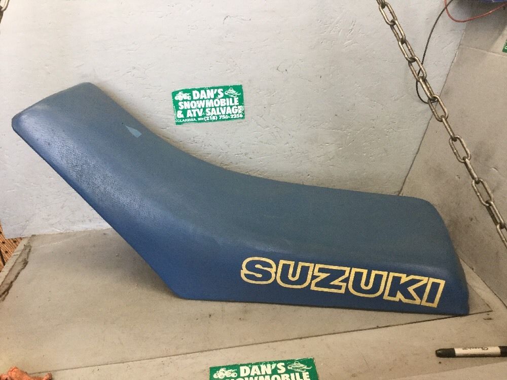 Seat Original Upholstery Blue # 45100-01C50-4UZ Suzuki 1986 Quad Racer 250 ATV