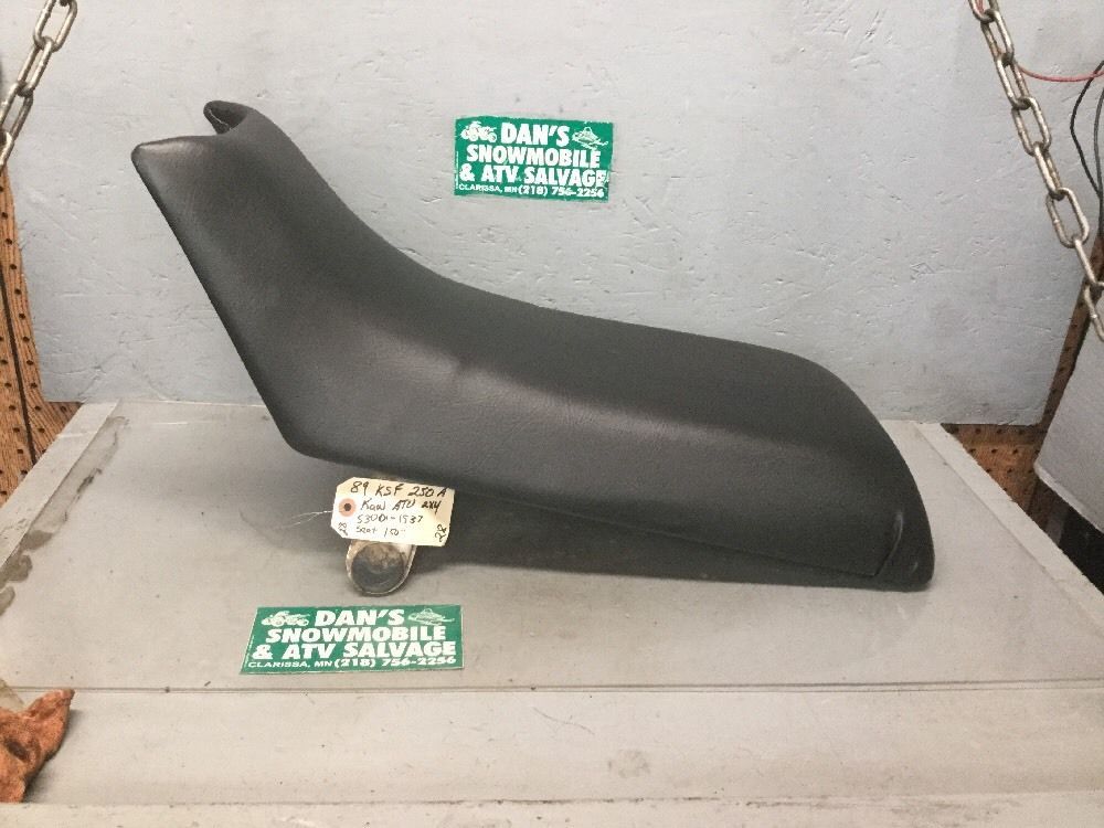 Seat Reupholstered Kawasaki 89 KSF 250 A ATV # 53001–1537