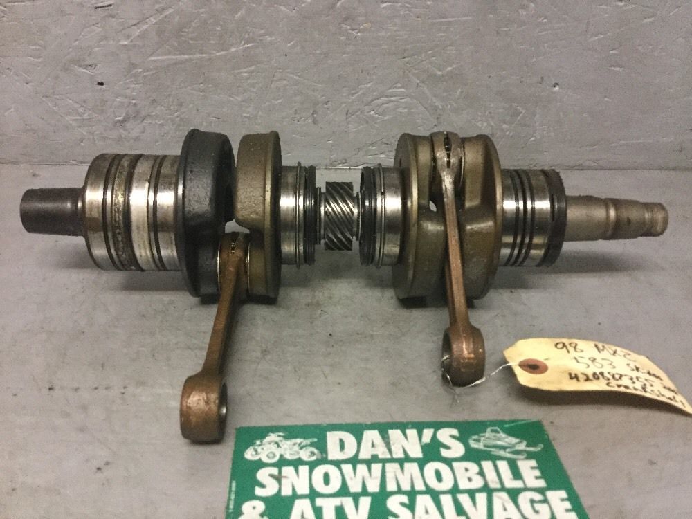 Crankshaft Ski-Doo 98 MXZ 583 Snowmobile # 420887355