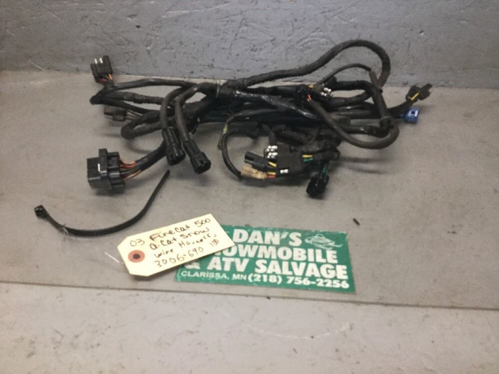 Wire Harness # 3006–690 Arctic Cat 2003 Fire Cat 500 Snowmobile