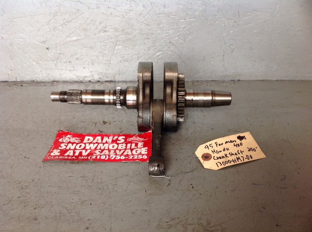 Crankshaft Honda 95 Foreman 400 Snow # 13000HM7-00