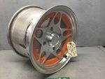 Wheel Rear Rim 12x8 Orange Arctic Cat 06 ATV 650 4x4 # 1402-427