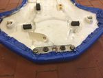 Seat Reupholstered Blue # 45100-43B40-4UZ Suzuki 1988 Quadzilla 500 ATV