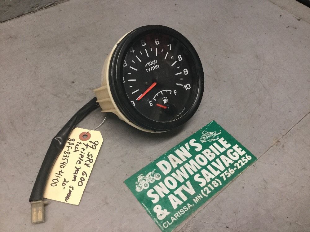 Tachometer/ Fuel Gauge Yamaha 99 SRX 600 Triple Snowmobile # 8DF-83540-41-00