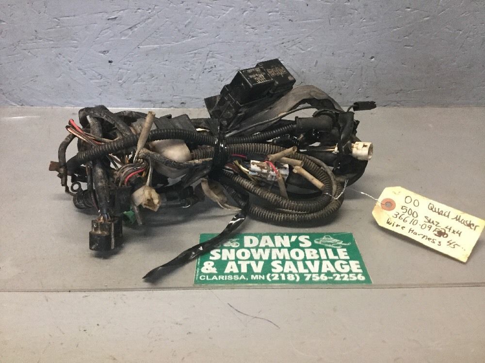 Wire Harness Tsuzuki 00 Quad Master 500 4X4 ATV # 36610&ndash;09F30