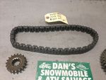 Chain & Gears # 0602-444, 0602-456, 1602-041 Arctic Cat 03 Fire Cat 500