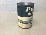 Pure Oil Company Purol Motor Oil Can Empty One Quart Collectible Vintage