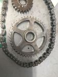 Chain & Sprocket Ski-doo 2000 Formula 500 Snowmobile # 504148600, 50078400