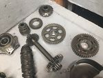 Gears & Chain Kawasaki 96 KLF 300 ATV # 13127–1127, 13141–1152, 13161–1236