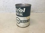 Pure Oil Company Purol Motor Oil Can Empty One Quart Collectible Vintage