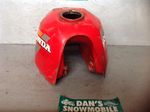 Gas Tank Fuel For Honda 1983-85 ATV 110 Red